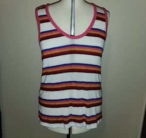 Peyton Jensen Striped Top - Multicolor